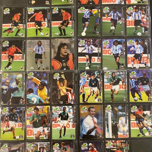 Vintage 2002 Bimbo Cards Mexico España Argentina Costa Rica Set of 33 Ultra RARE - Picture 1 of 2